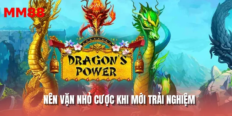 Nên vặn nhỏ cược khi mới trải nghiệm